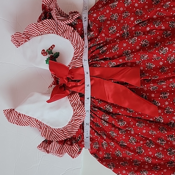 Rare Editons Infant Christmas Dress/ 12 months. - Picture 4 of 8